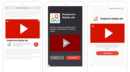 Responsive Display Ads - Mobile Website and Apps Video Ad