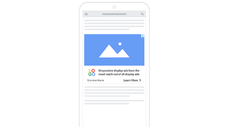 Responsive Display Ads - Mobile Website and Apps Native Ad